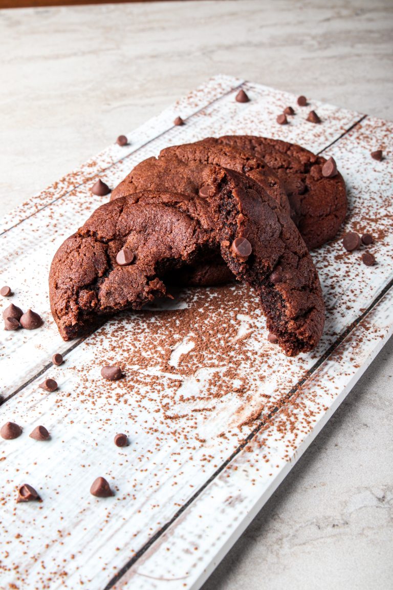 Double chocolate cookies
